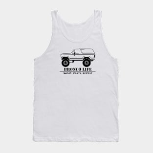 1980-1986 Bronco Money, Parts Repeat Tank Top